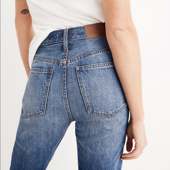 Madwell rigid straight crop jeans size 32 - Picture 3 of 7